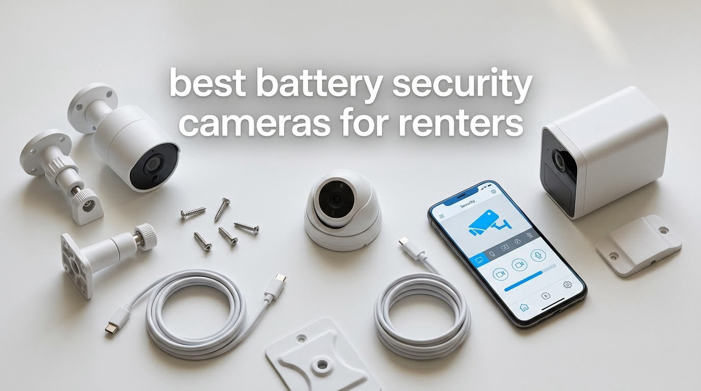 best battery security cameras for renters