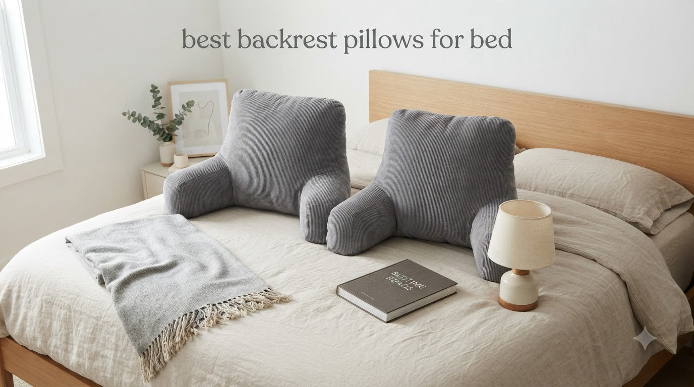 best backrest pillows for bed