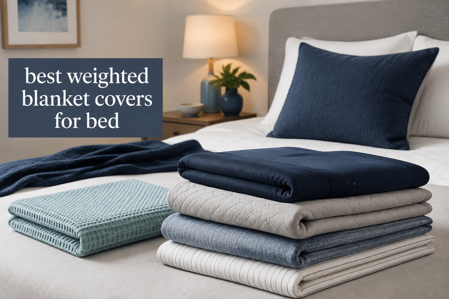 best weighted blanket covers for bed