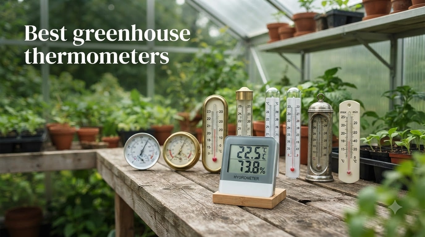 Best greenhouse thermometers