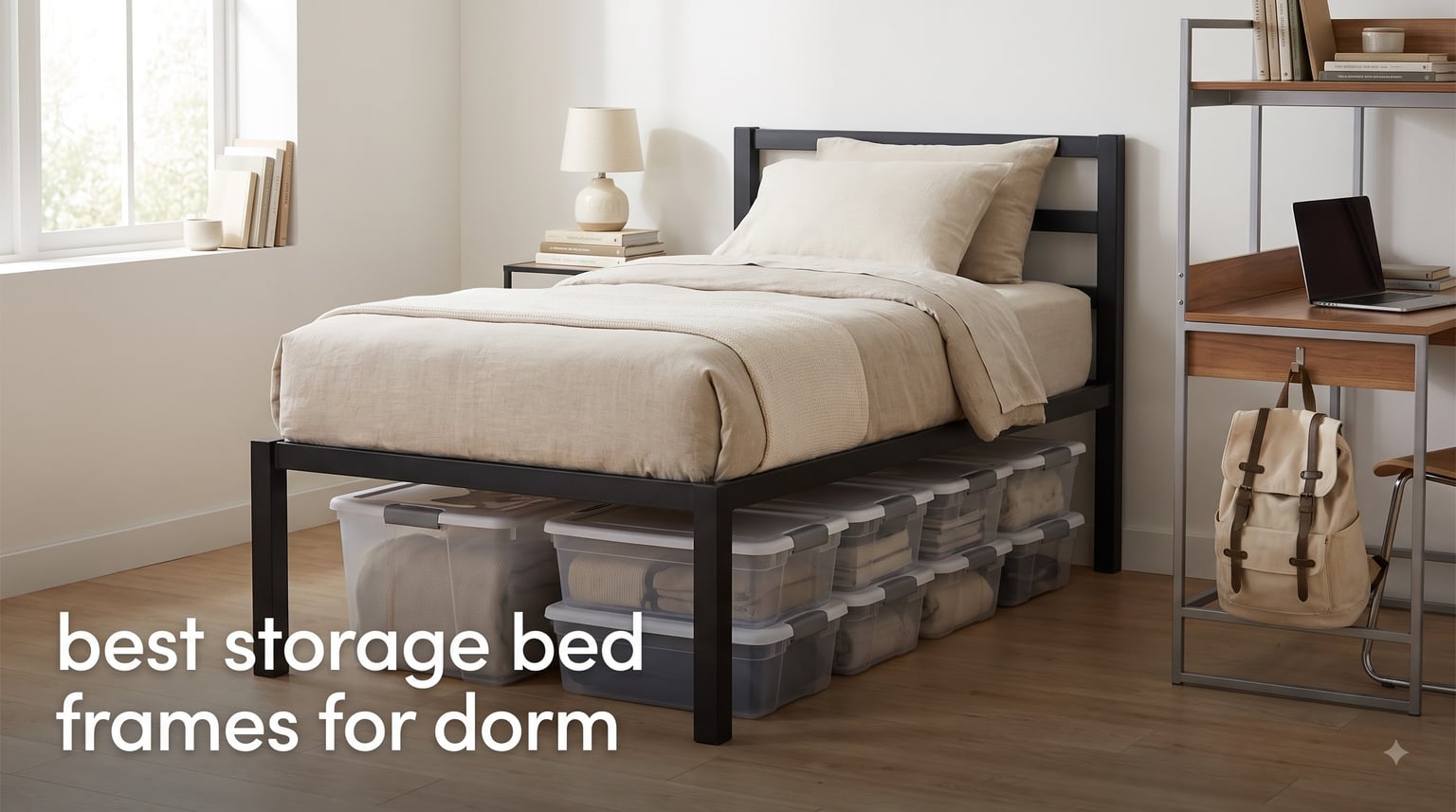 best storage bed frames for dorm