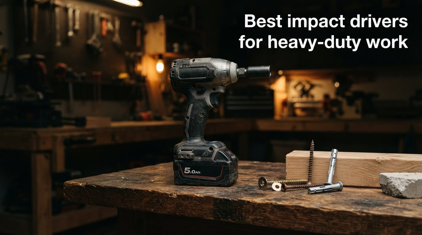 Best impact drivers for heavy-duty work