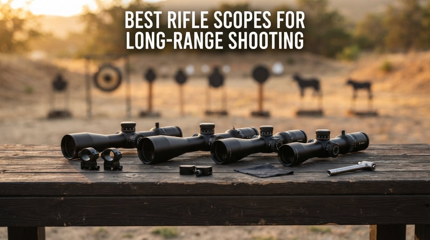 Best rifle scopes for long-range shooting