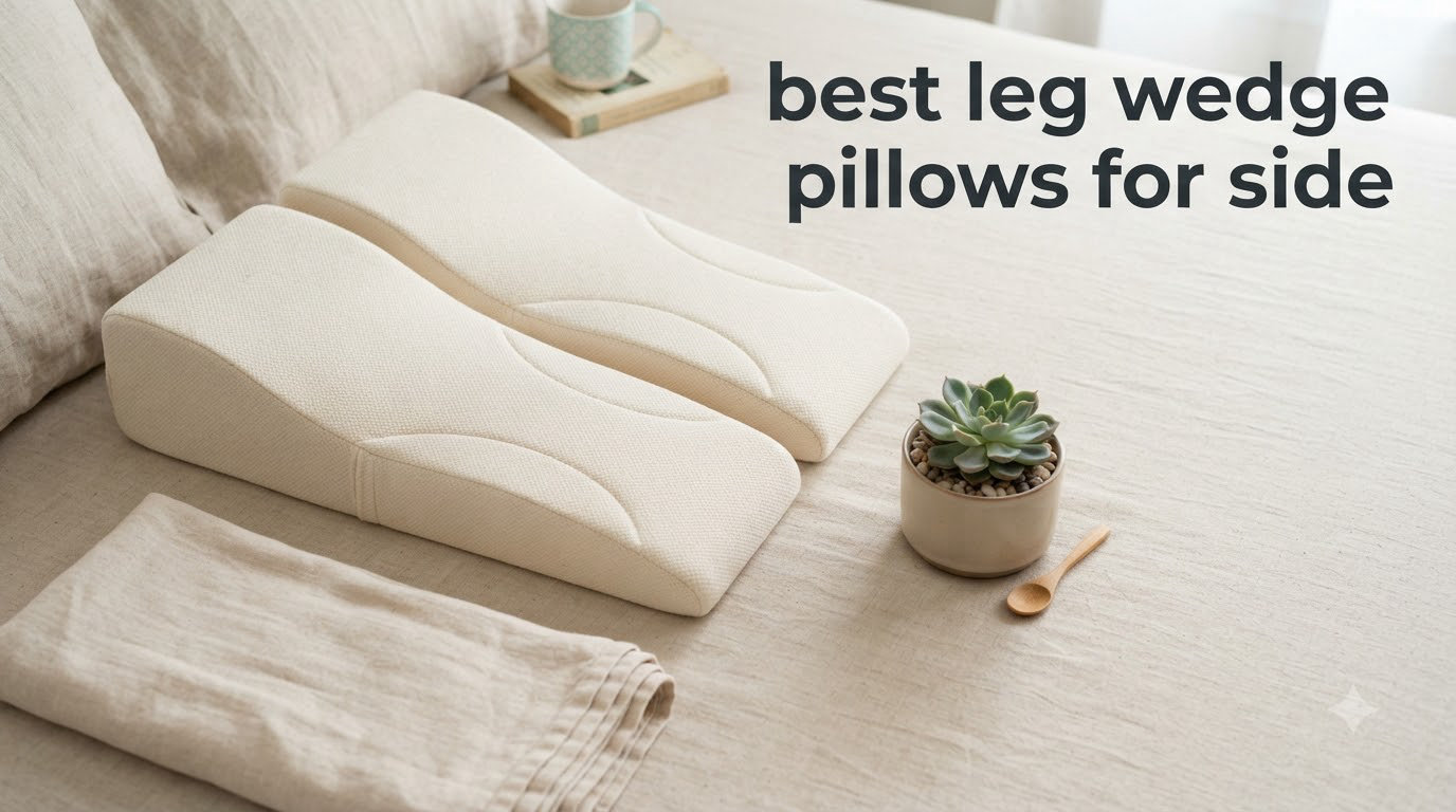 best leg wedge pillows for side