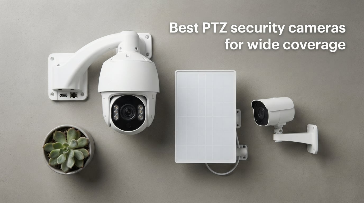 Best PTZ security cameras for wide coverage