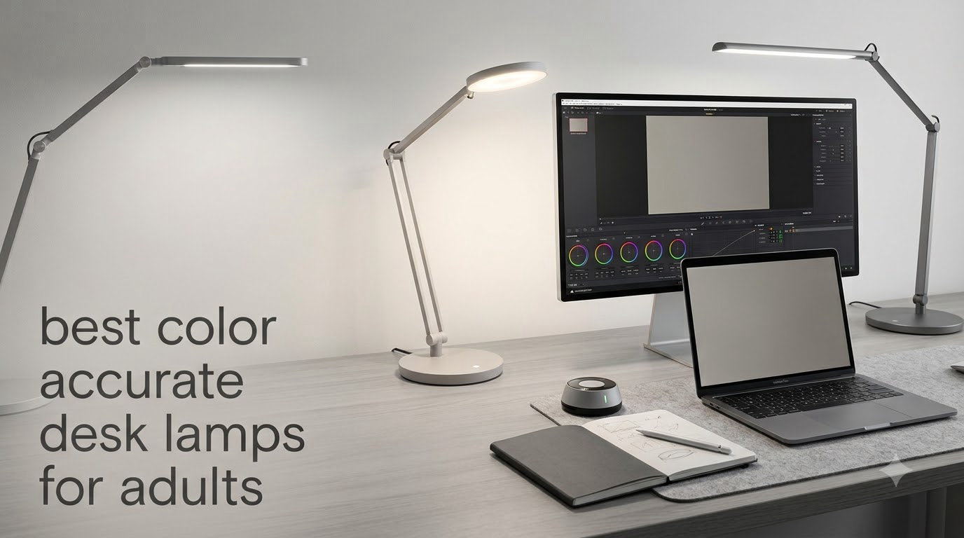 best color accurate desk lamps for adults