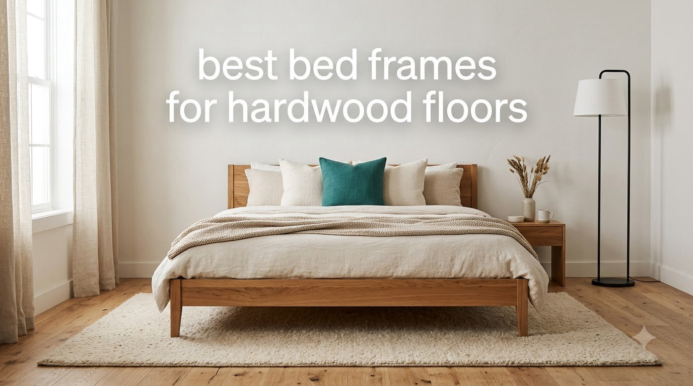 best bed frames for hardwood floors