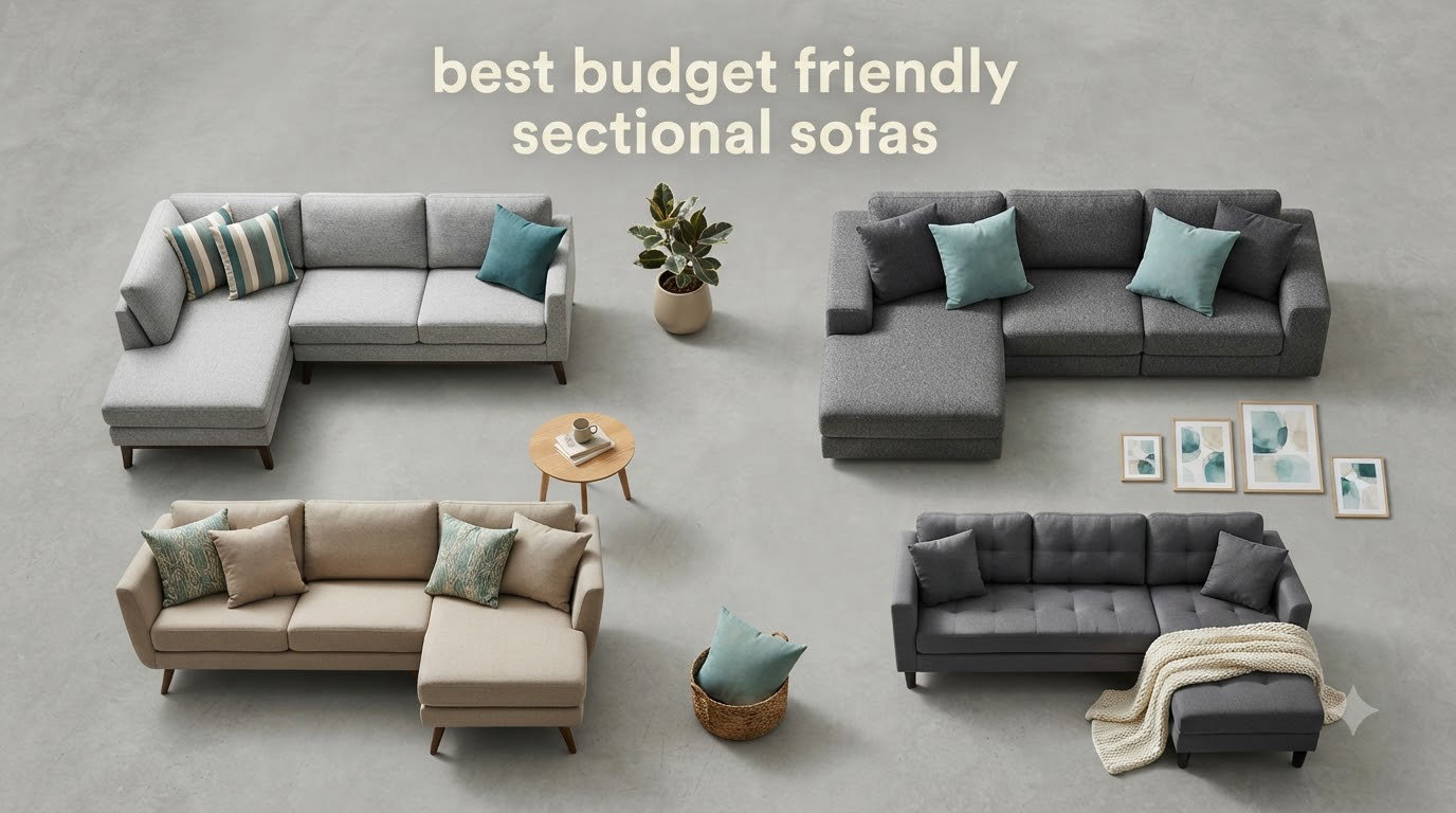 best budget friendly sectional sofas