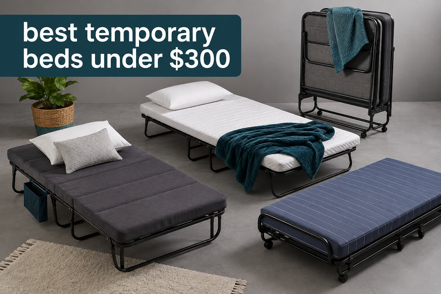 best temporary beds under $300