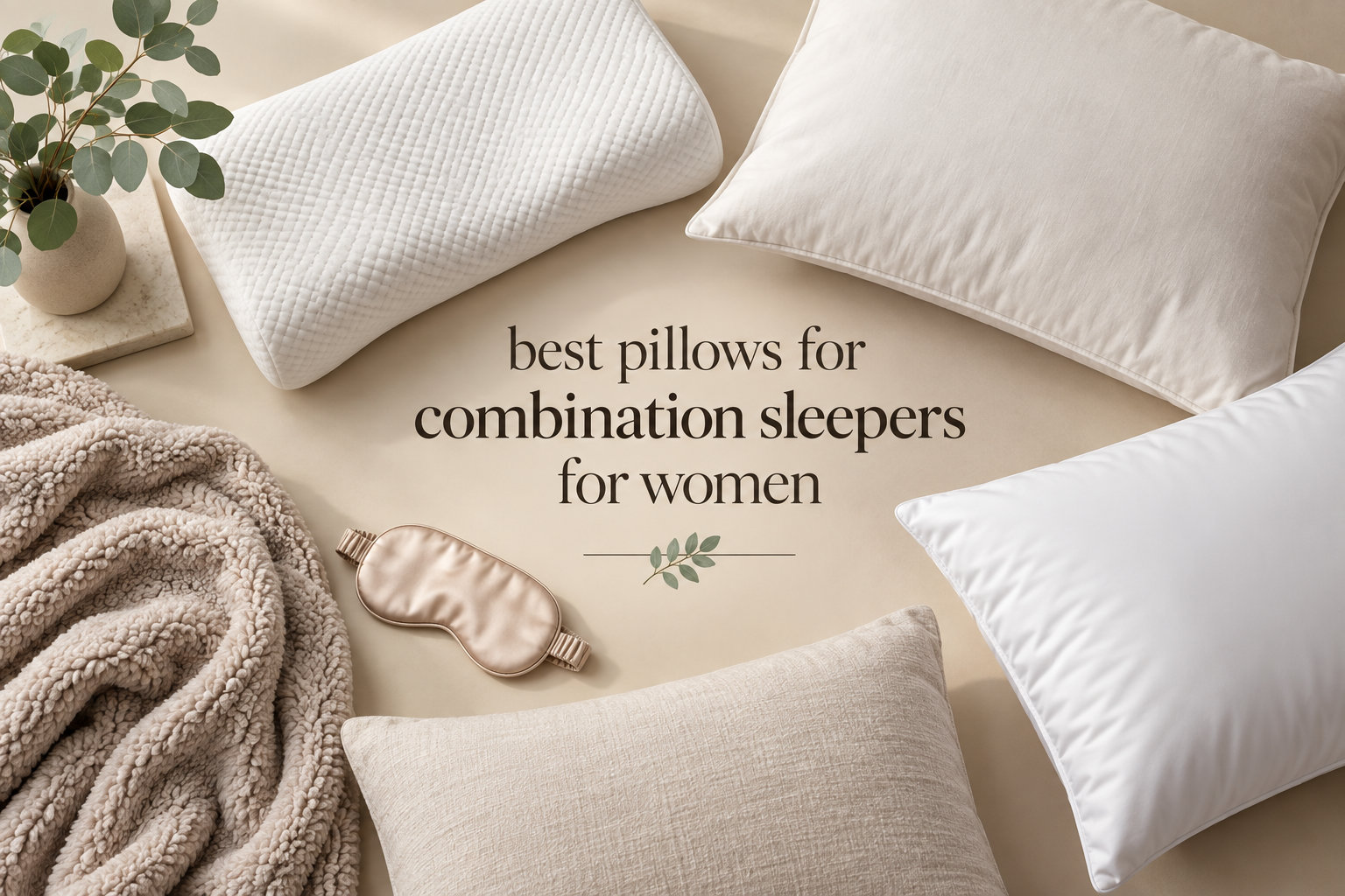 best pillows for combination sleepers for women