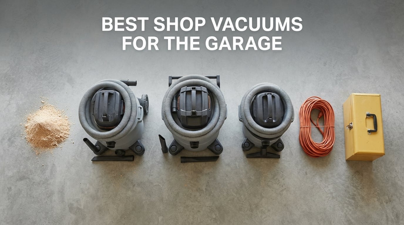 Best shop vacuums for the garage