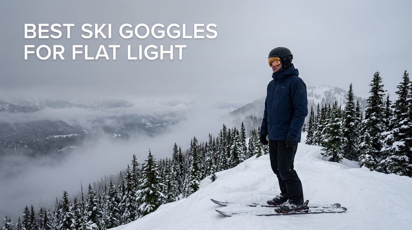 Best ski goggles for flat light