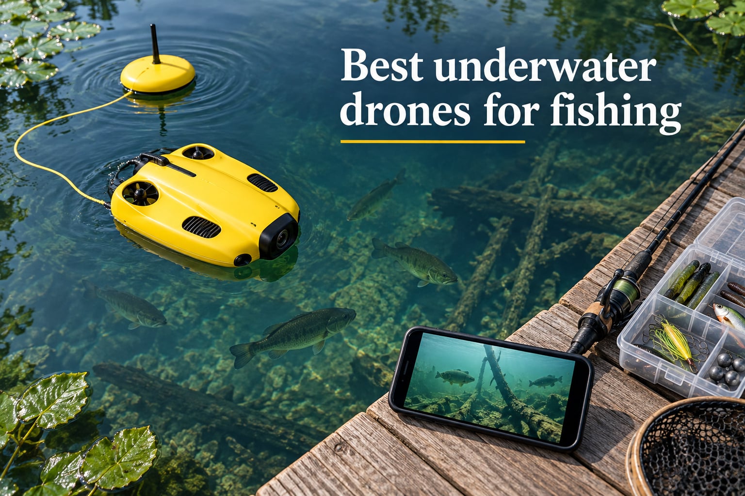 Best underwater drones for fishing