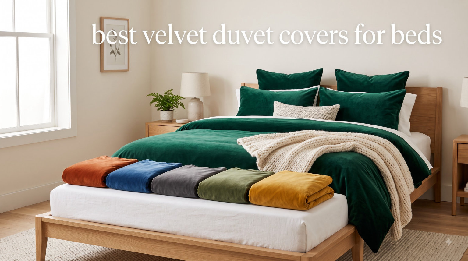 best velvet duvet covers for beds