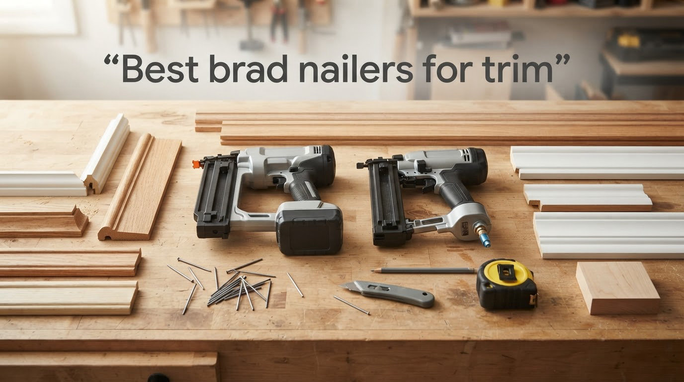 Best brad nailers for trim
