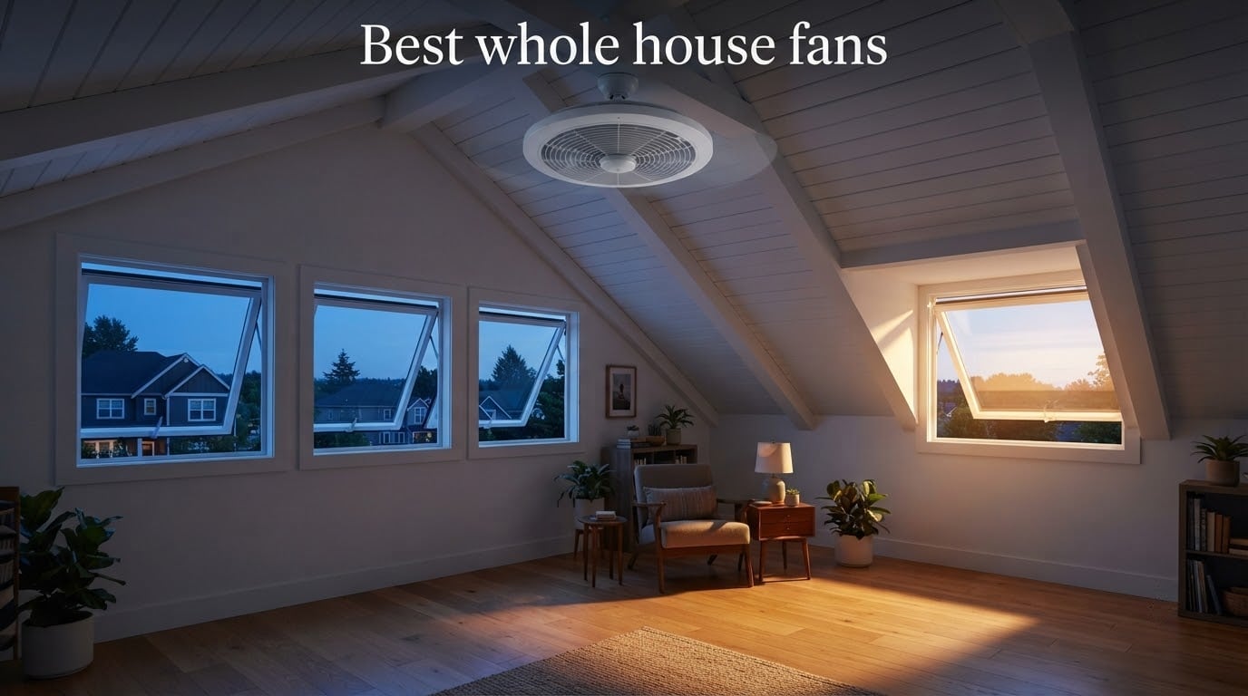 Best whole house fans
