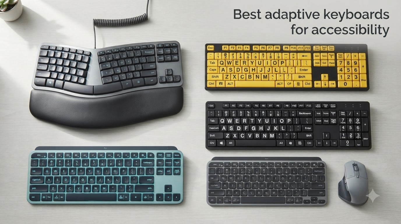 Best adaptive keyboards for accessibility