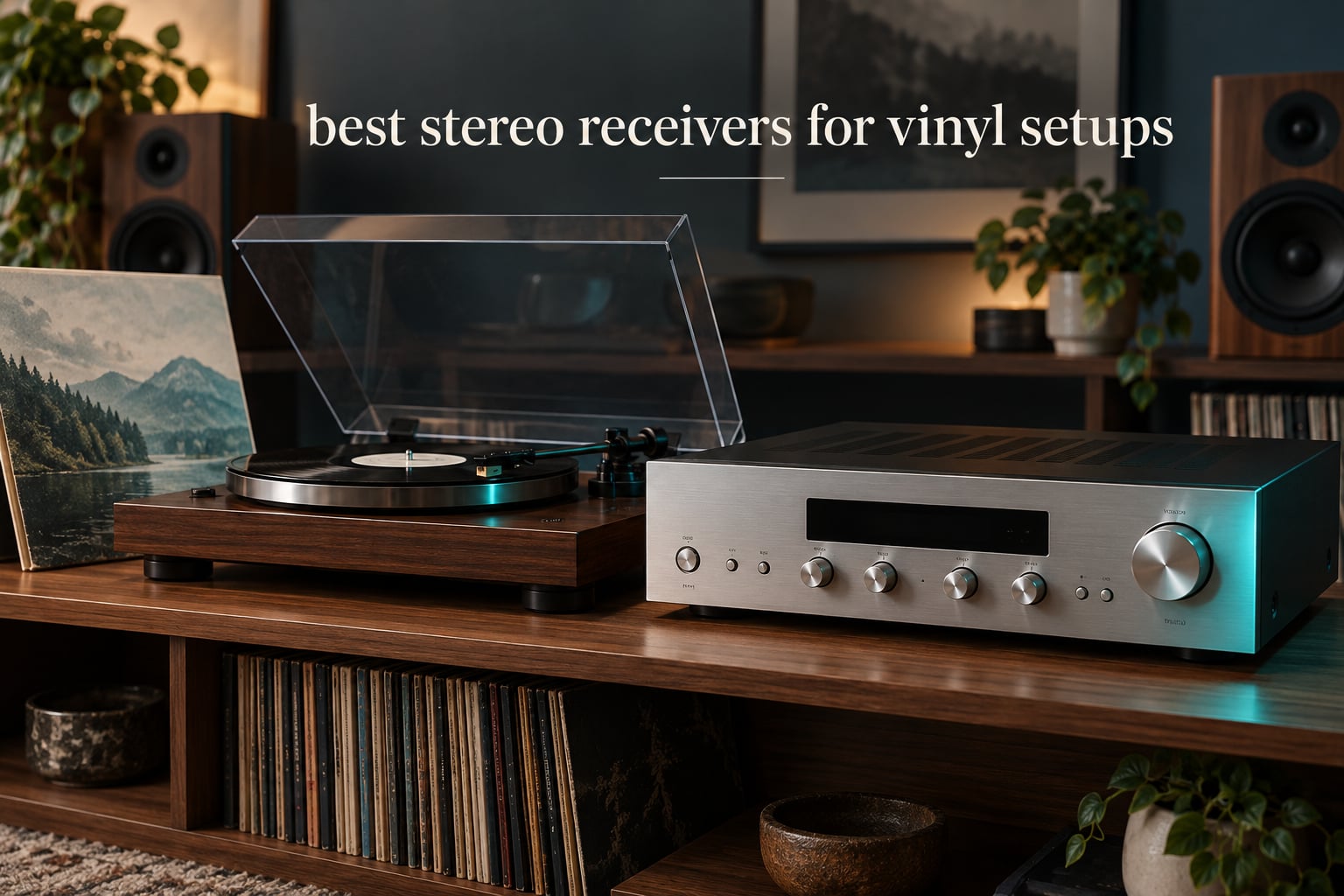 best stereo receivers for vinyl setups