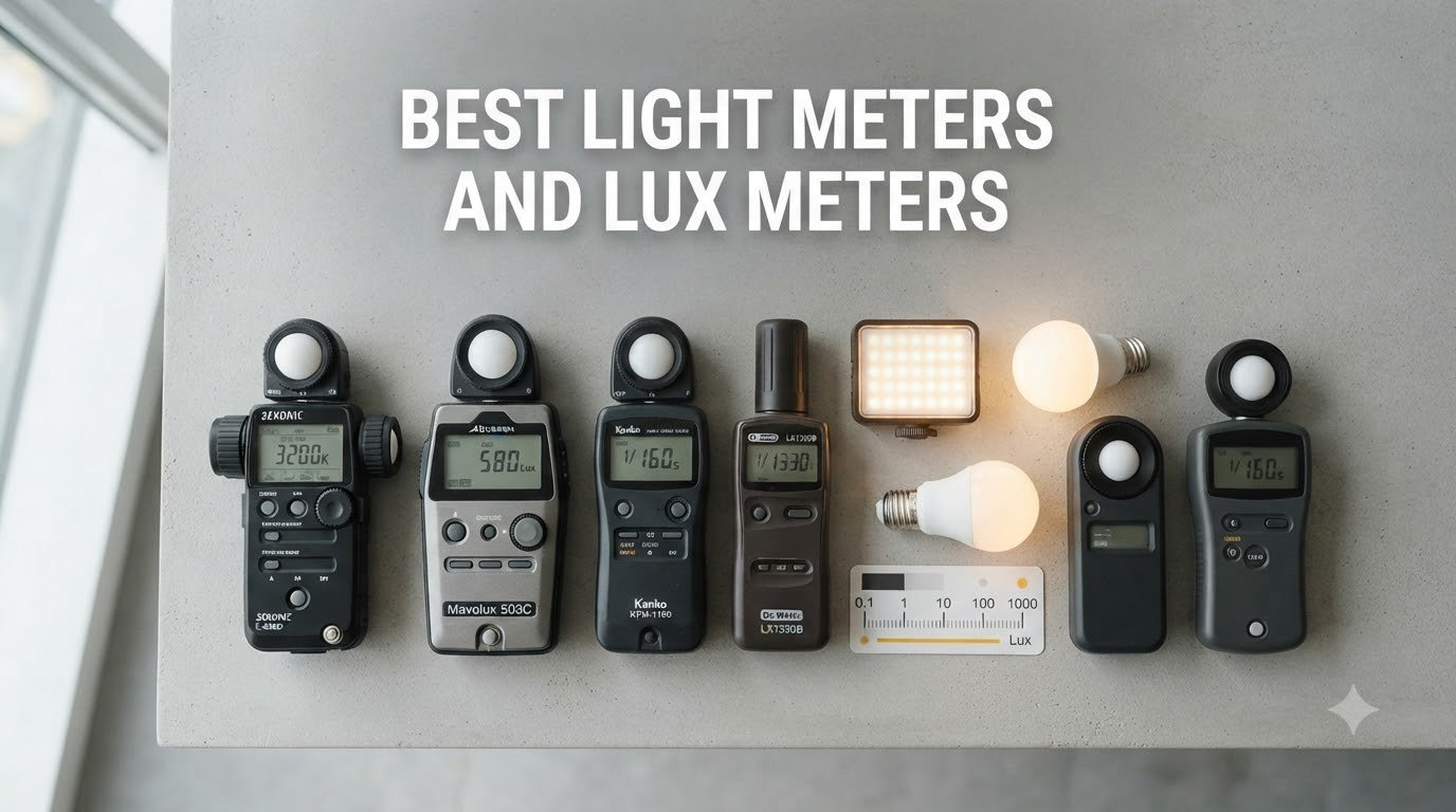 Best light meters and lux meters