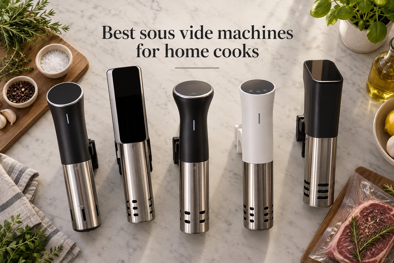 Best sous vide machines for home cooks