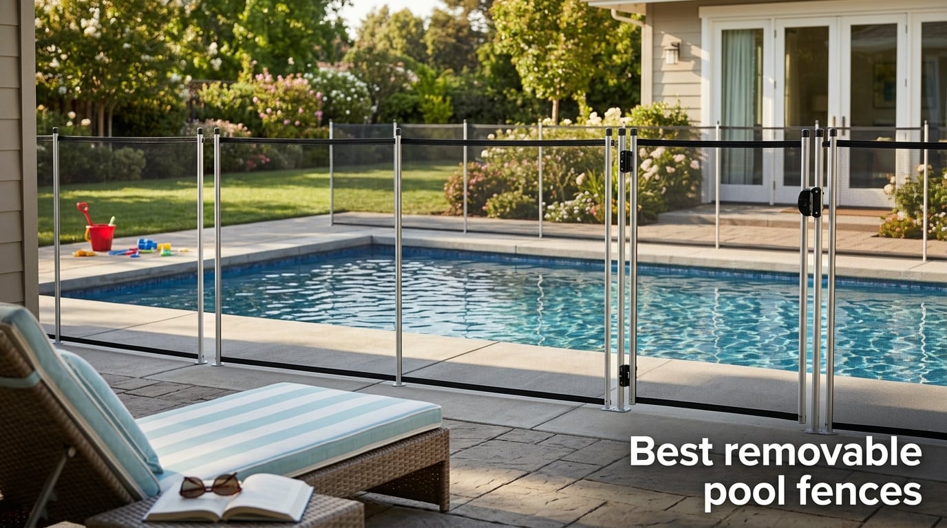 Best removable pool fences