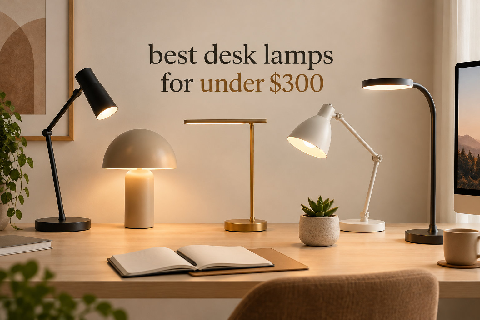 best desk lamps for under $300