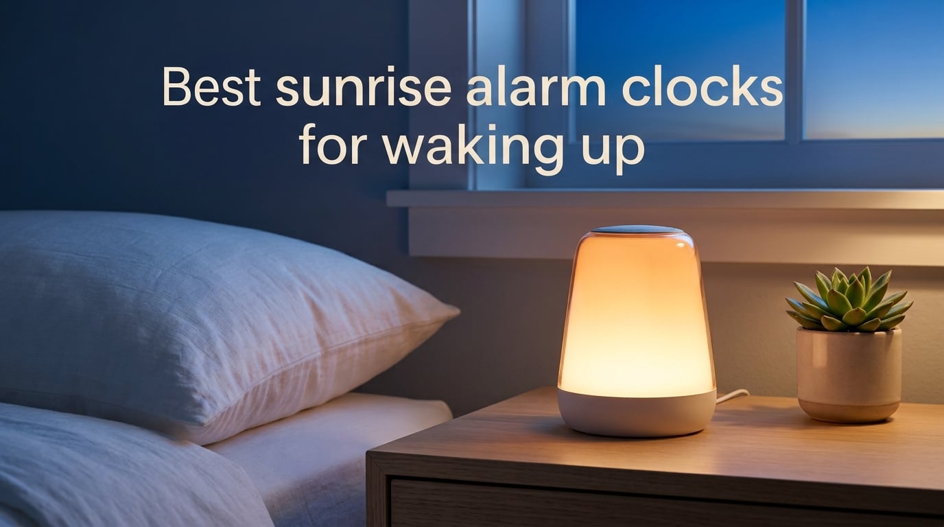 Best sunrise alarm clocks for waking up