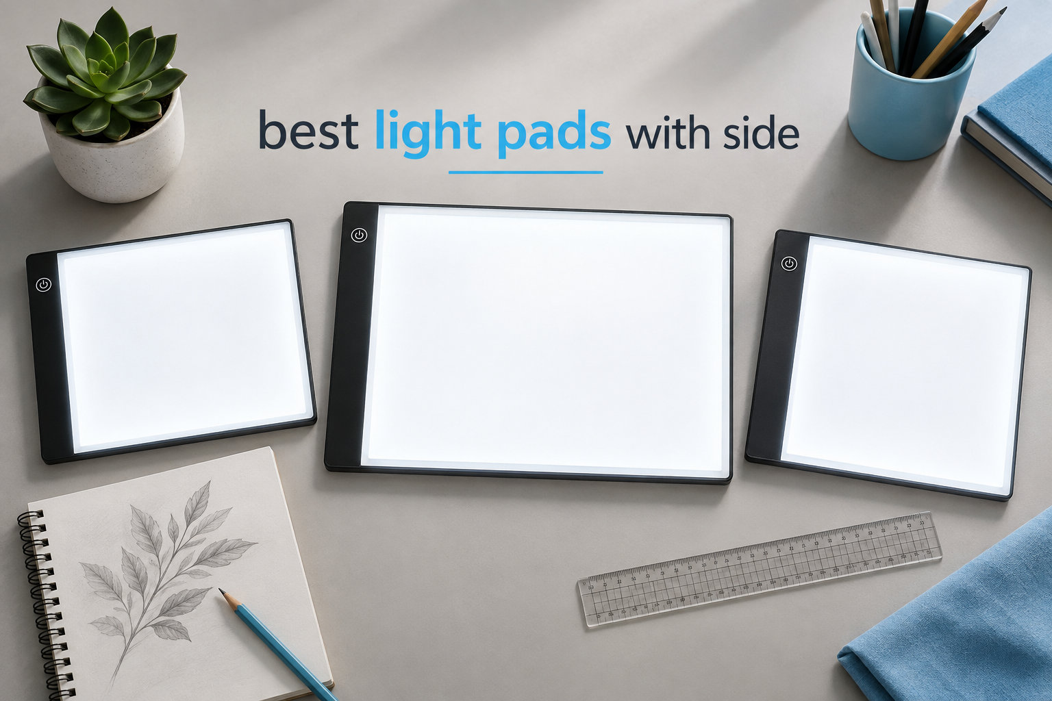 best light pads with side