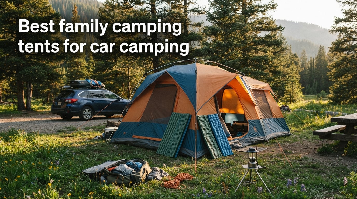 Best family camping tents for car camping