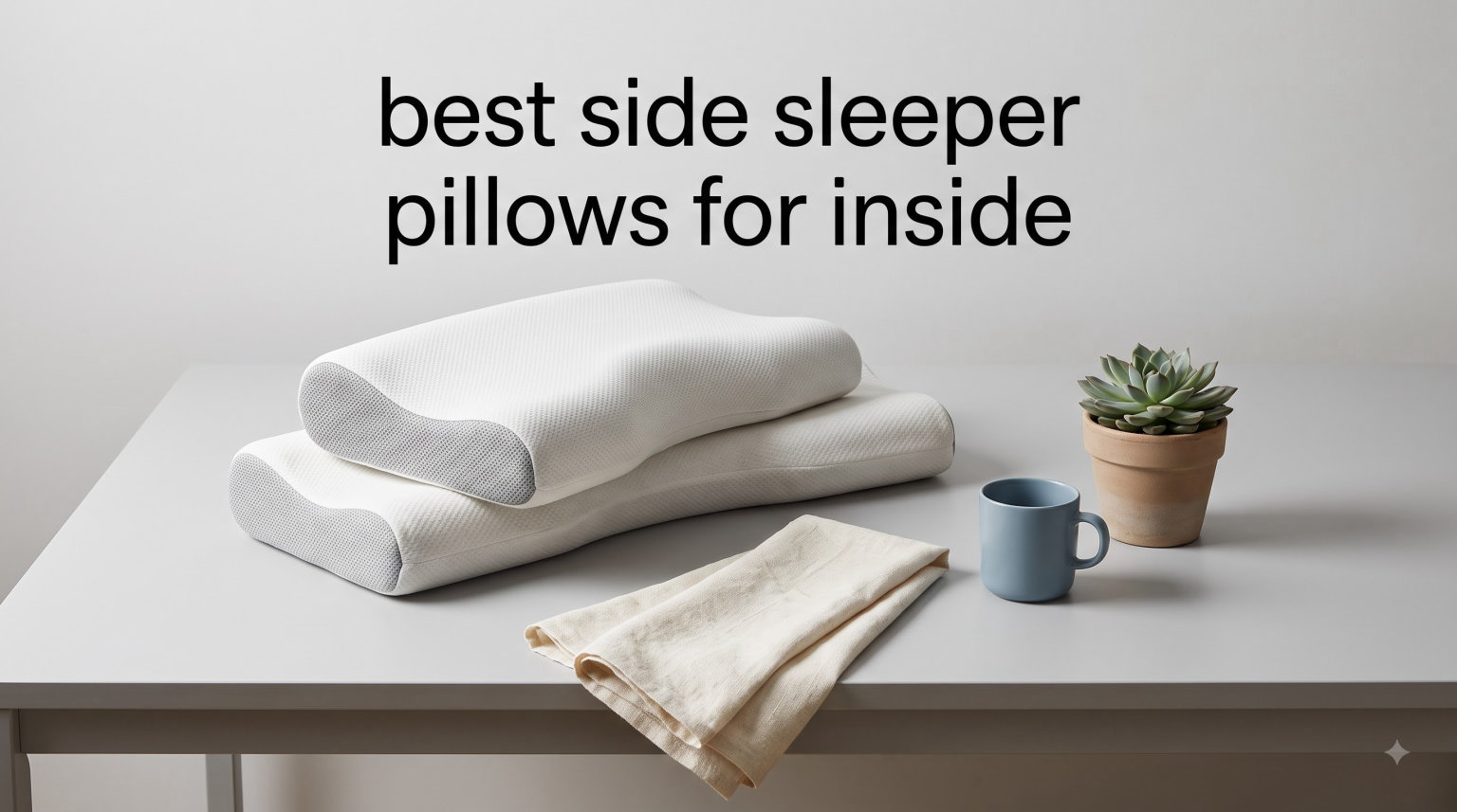 best side sleeper pillows for inside