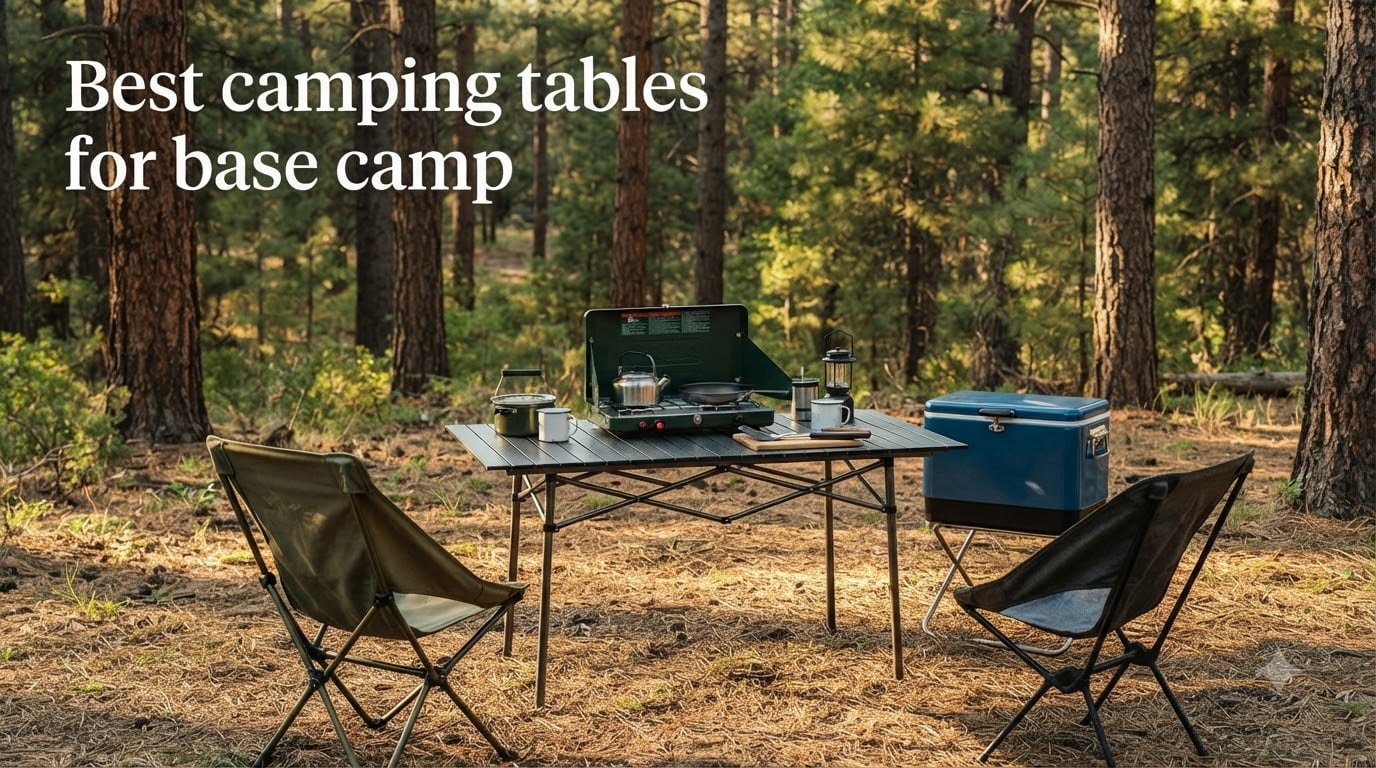 Best camping tables for base camp