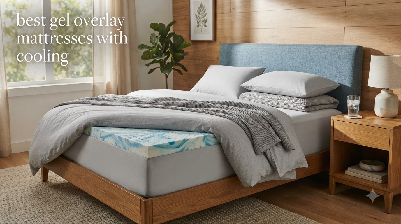 best gel overlay mattresses with cooling