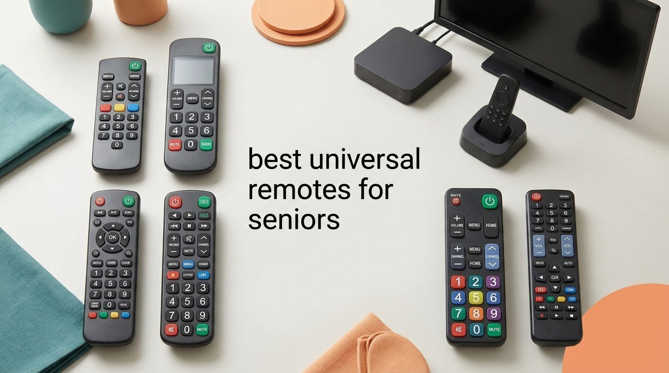 best universal remotes for seniors
