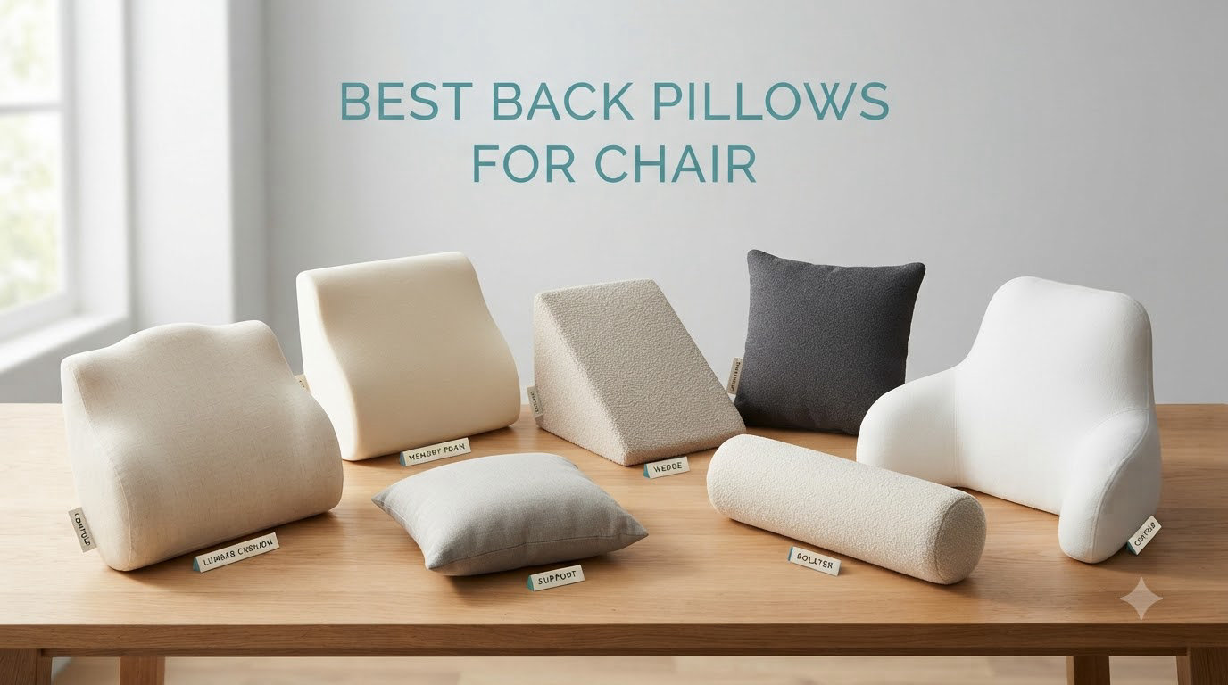 best back pillows for chair