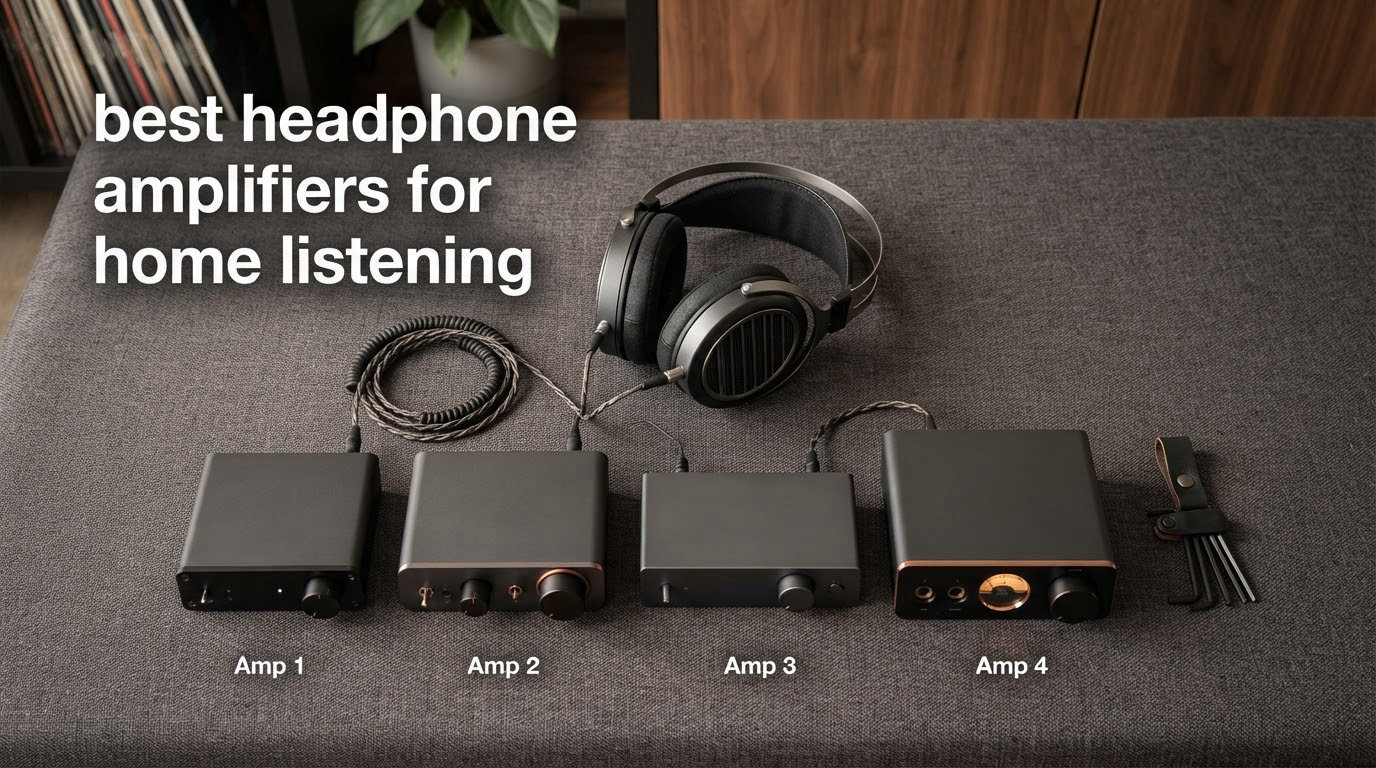 best headphone amplifiers for home listening