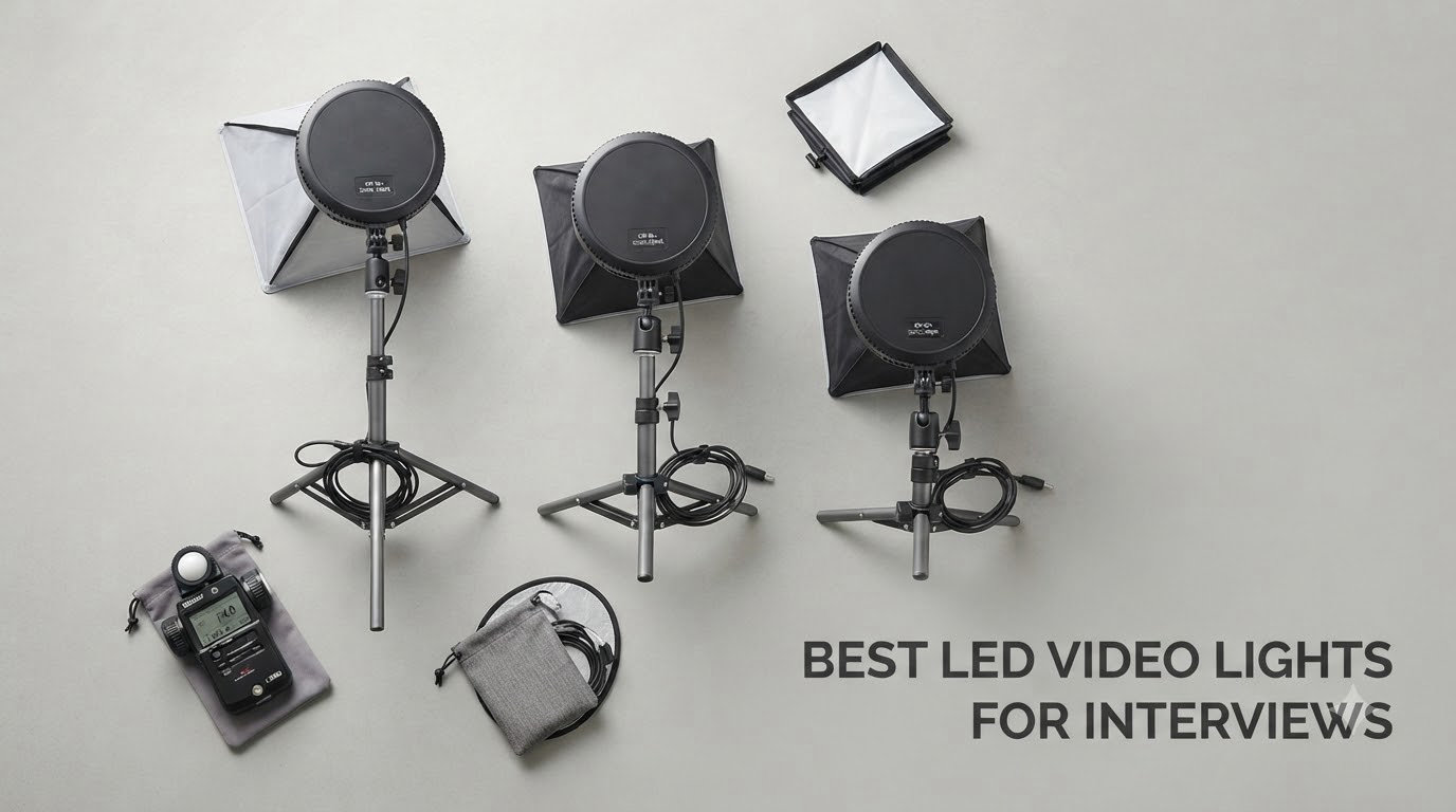 best led video lights for interviews