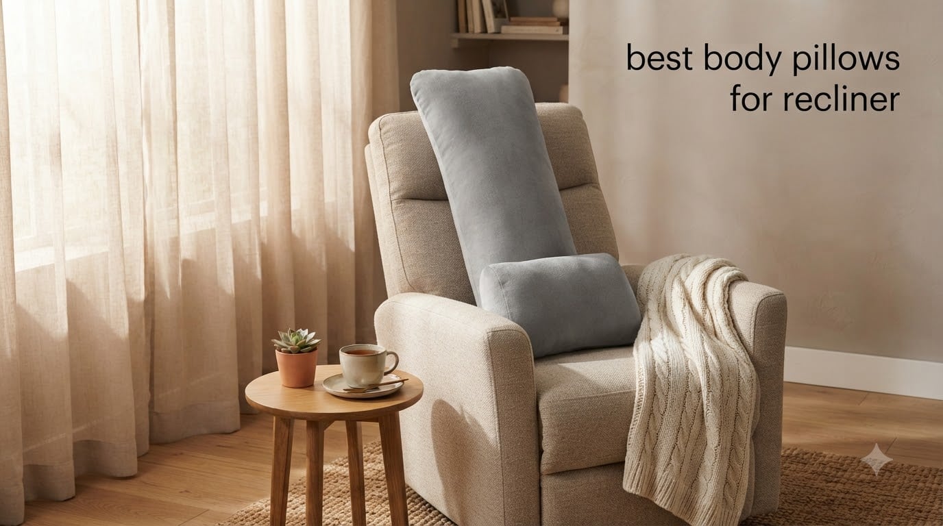 best body pillows for recliner
