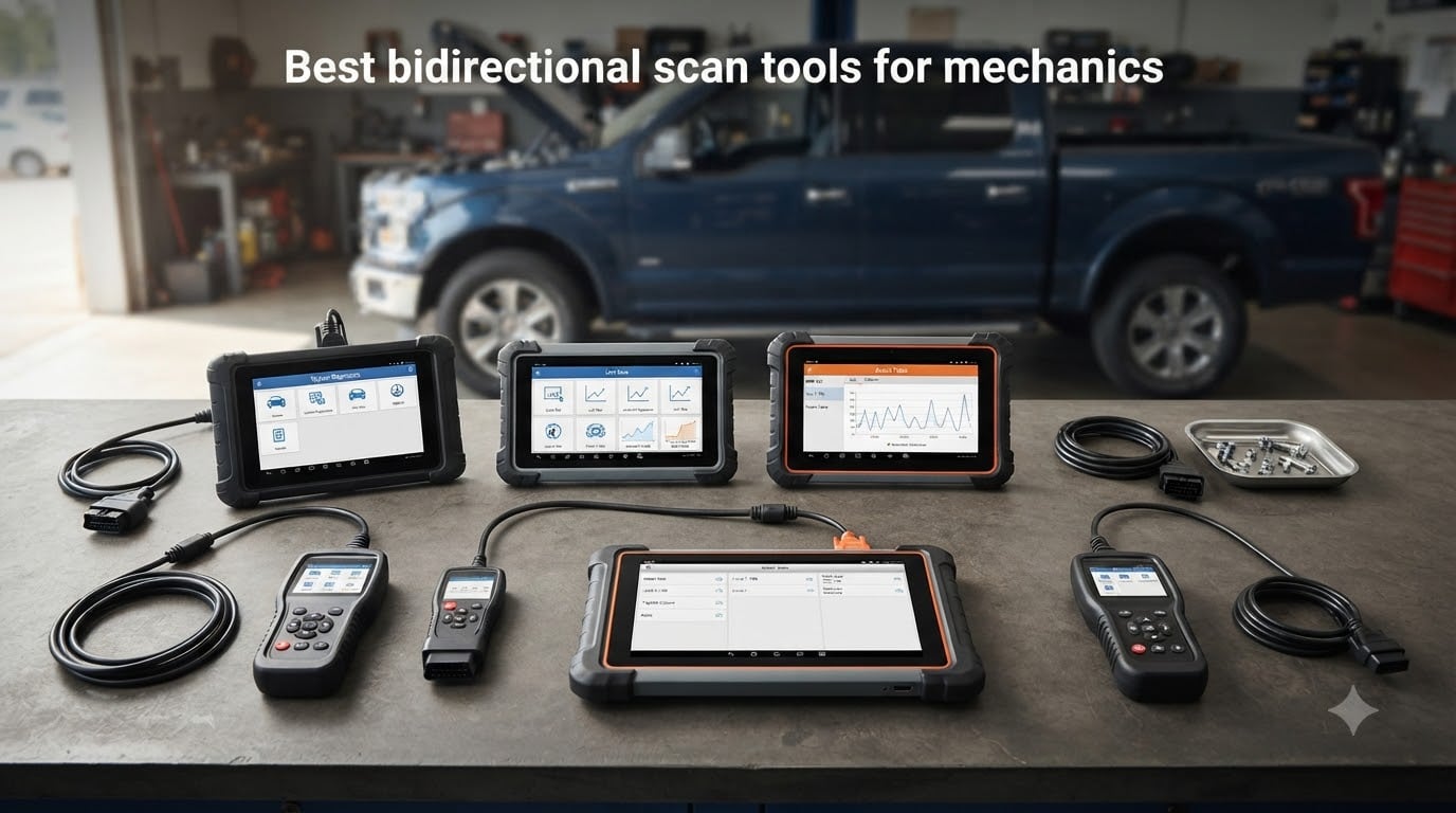 Best bidirectional scan tools for mechanics