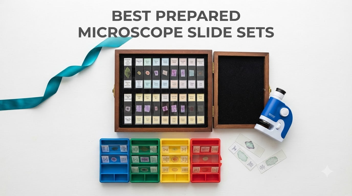 Best prepared microscope slide sets