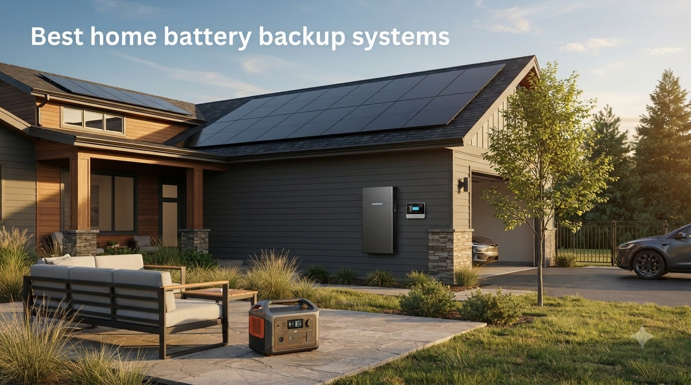 Best home battery backup systems