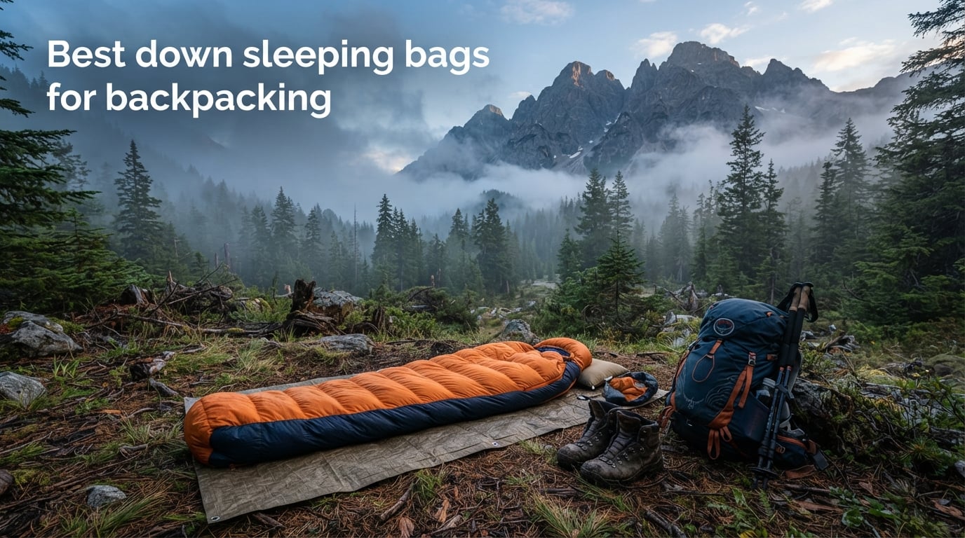 Best down sleeping bags for backpacking