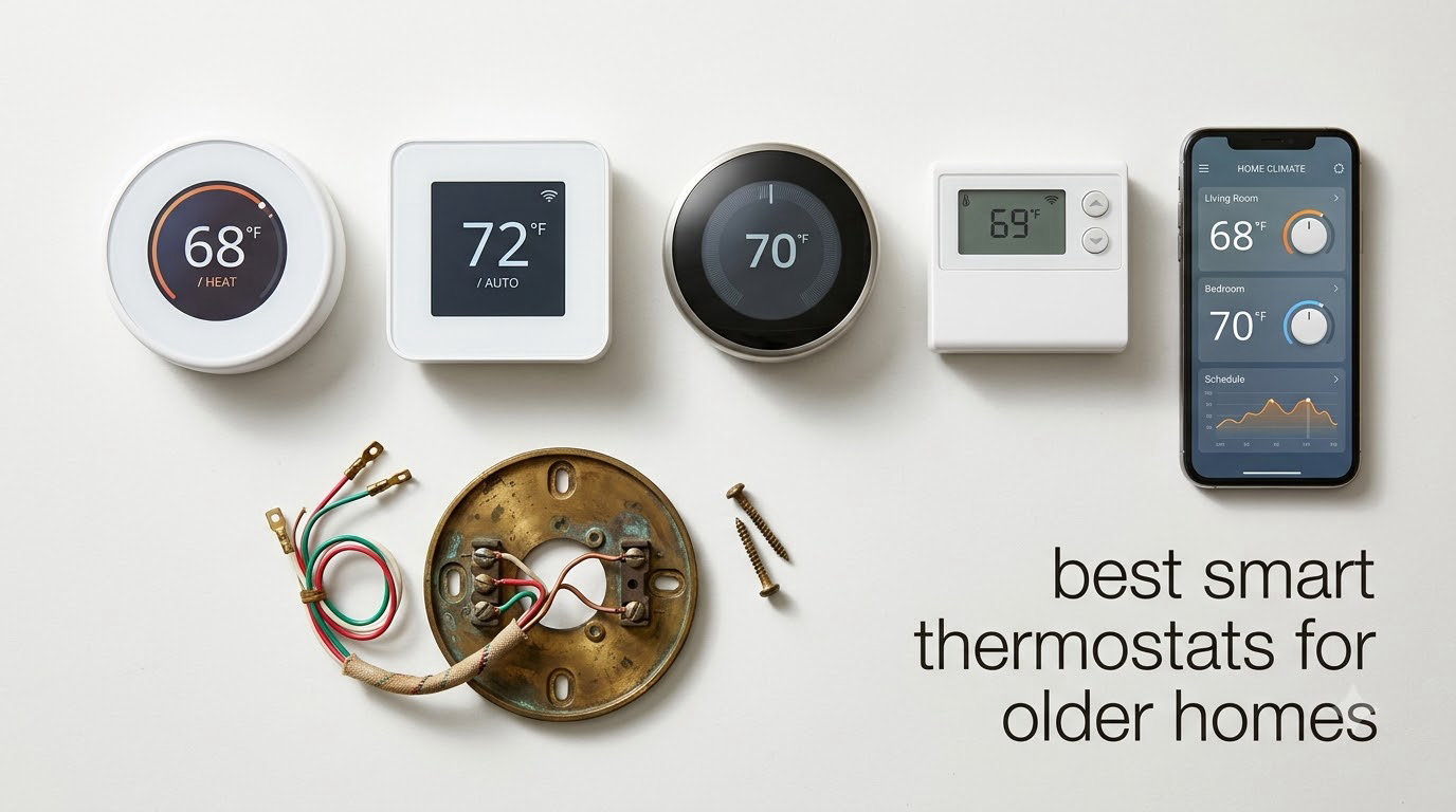 best smart thermostats for older homes