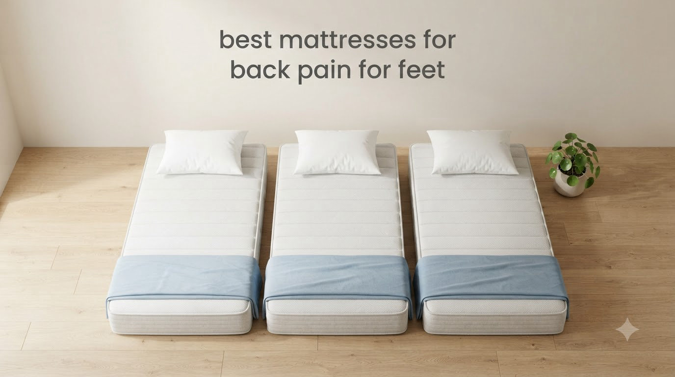 best mattresses for back pain for feet
