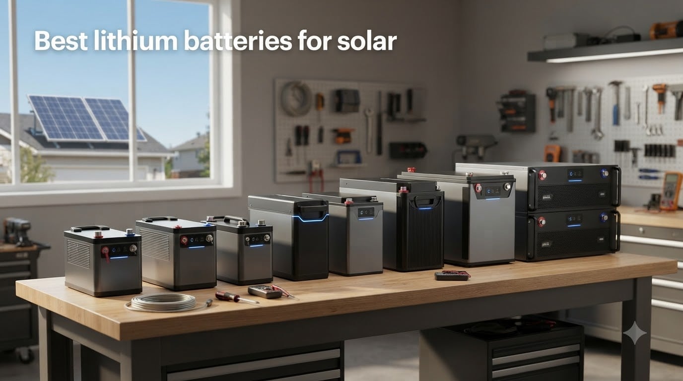 Best lithium batteries for solar