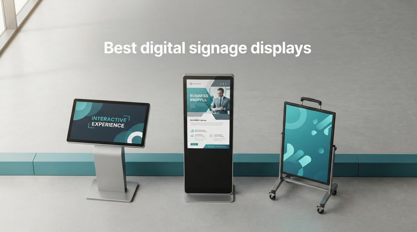 Best digital signage displays
