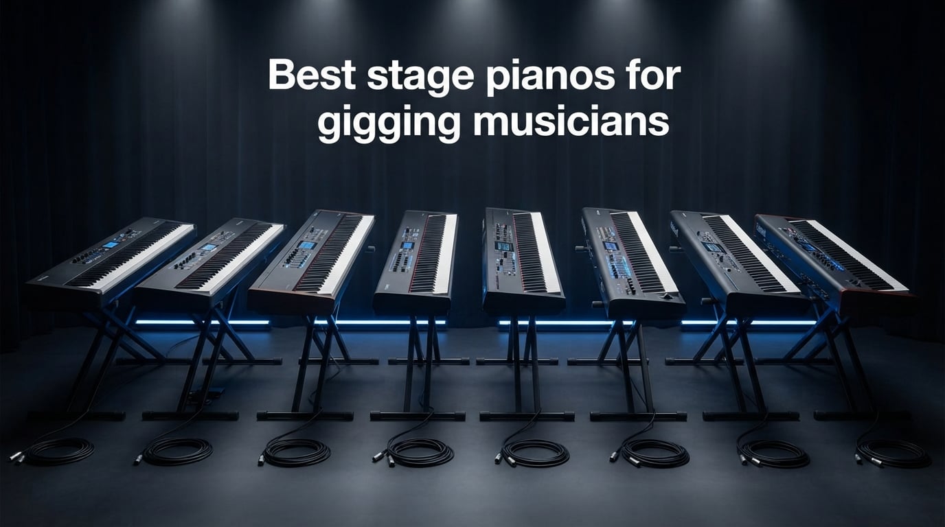 Best stage pianos for gigging musicians