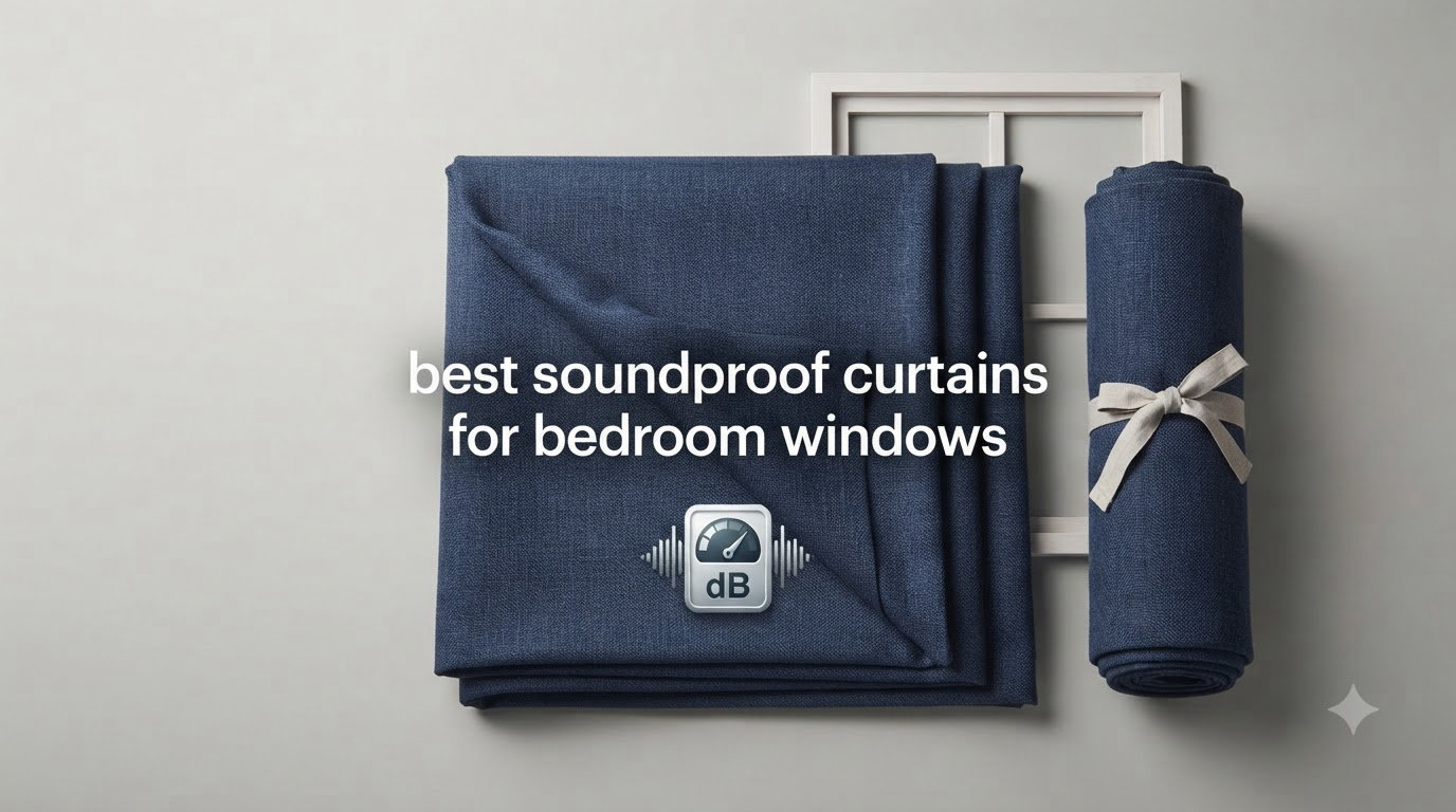 best soundproof curtains for bedroom windows