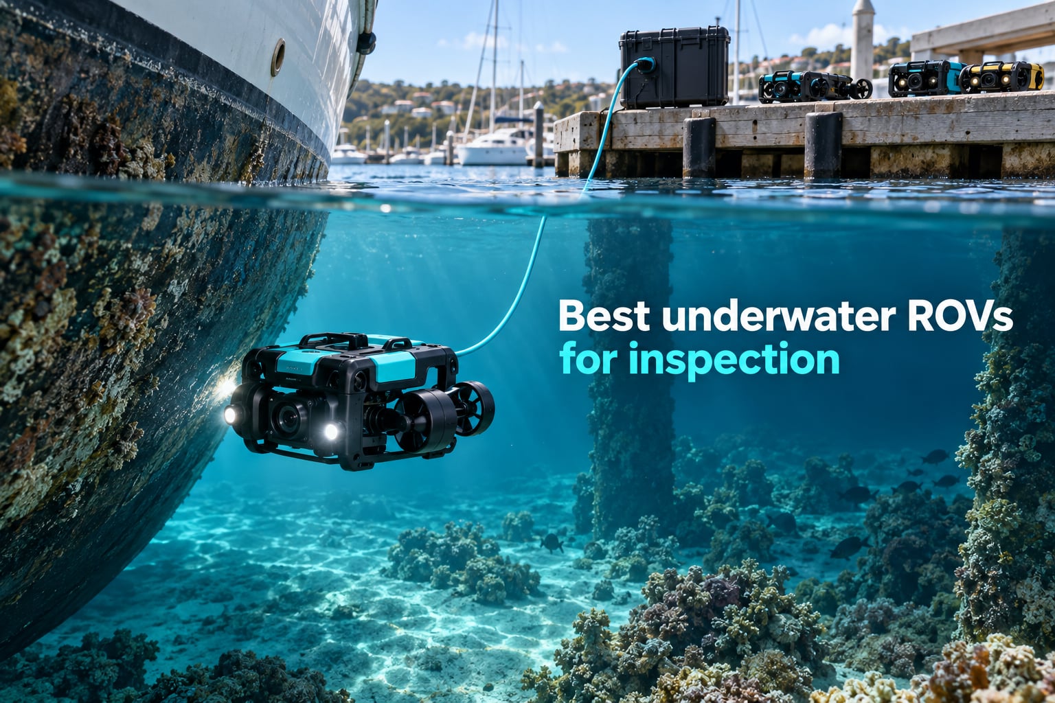 Best underwater ROVs for inspection
