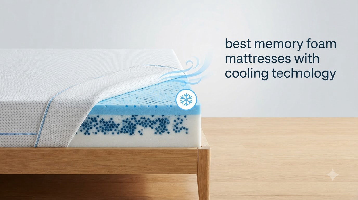 best memory foam mattresses with cooling technology