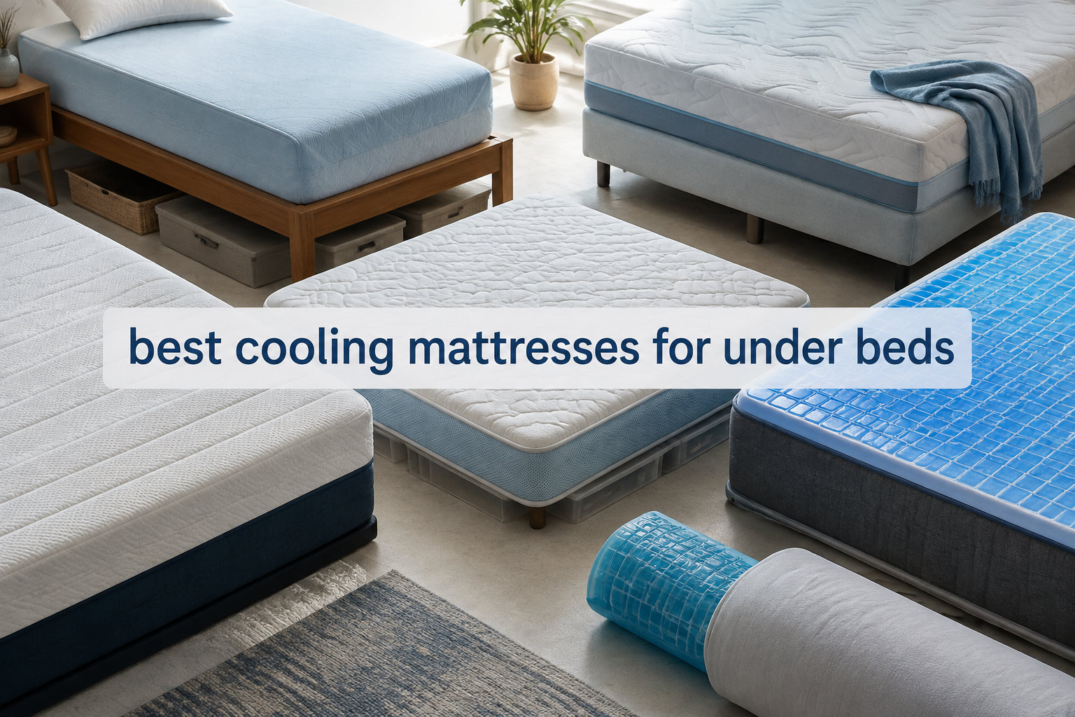 best cooling mattresses for under beds